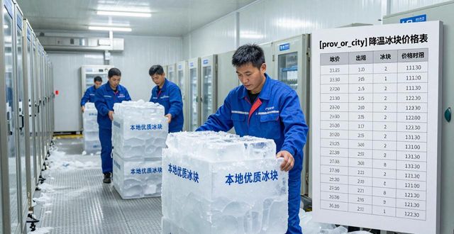 潮州降温冰块多少钱一吨？本地制冰厂报价来了