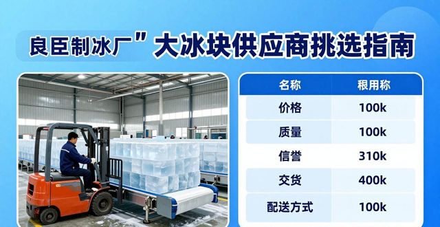 潮州大冰块供应 工厂降温就用良臣制冰厂