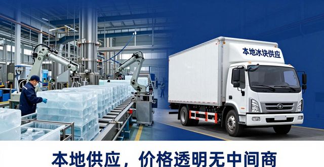 工业冰块选潮州本地供应，价格透明无中间商