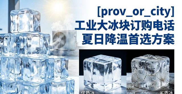 潮州工业大冰块订购电话 夏日降温首选方案